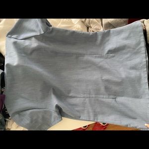 figs catarina scrub top heather indigo